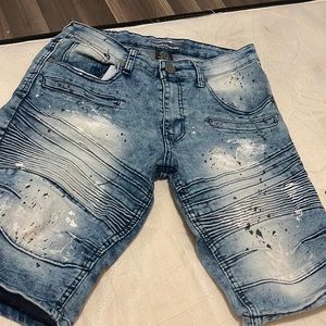 Denim men shorts size 32